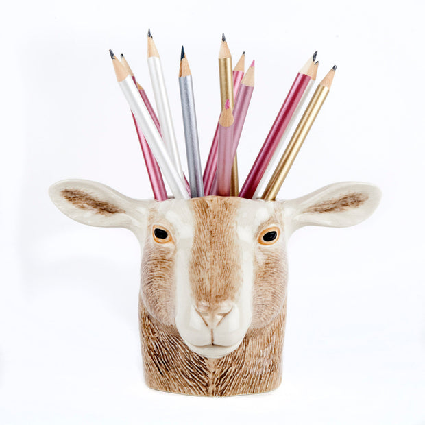 Animal Pencil Pots - Toggenburg Goat