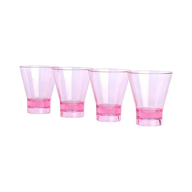 Here's How Gilda Plastic Tumblers - Set of 4