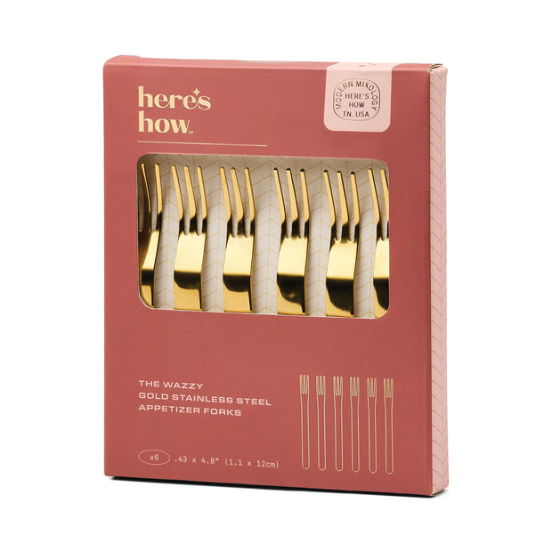 Here's How Wazzy Appetiser Forks