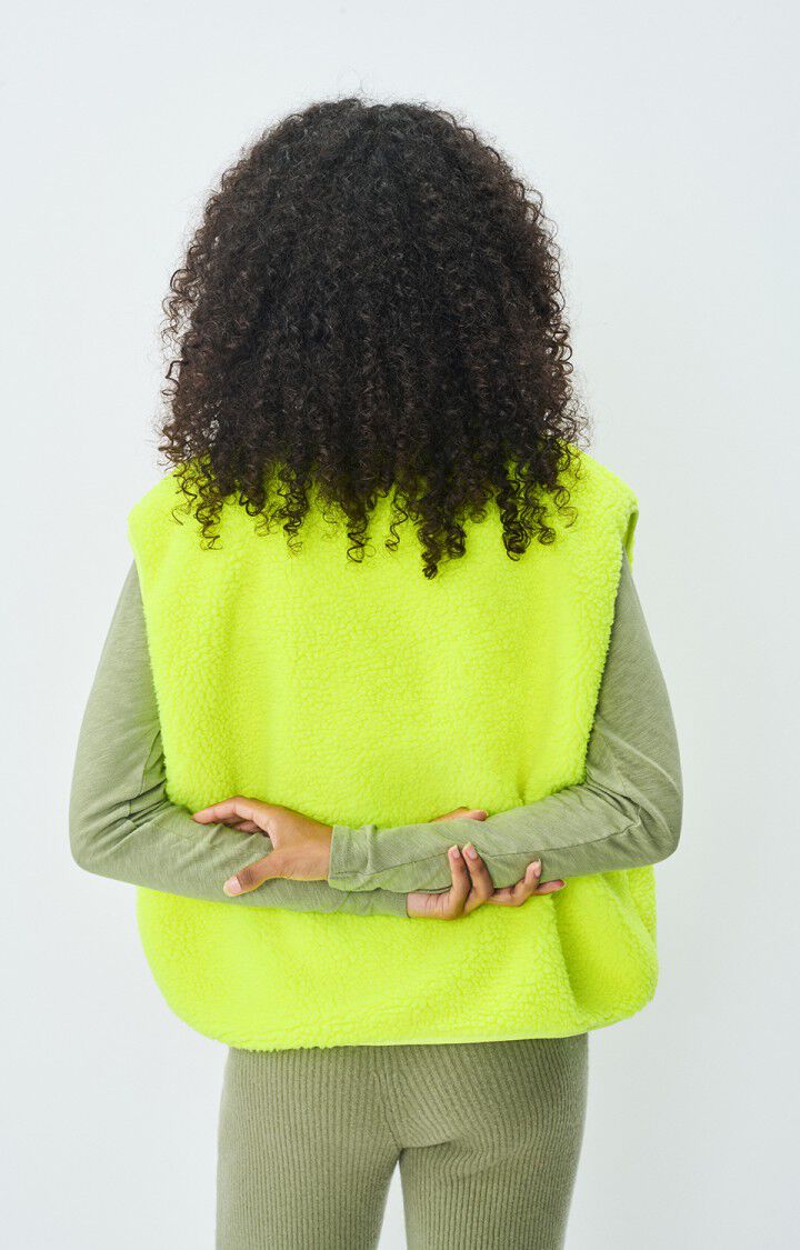 American Vintage Hoktown Gilet - Neon Yellow