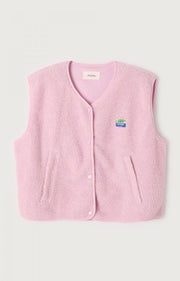 American Vintage Hoktown Gilet - Sugared Almond