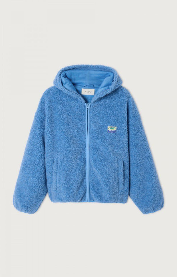 American Vintage Hoktown  Hooded Jacket - Celestial Blue