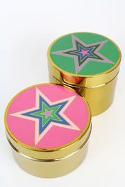 My Doris Enamel Star Gold Tins