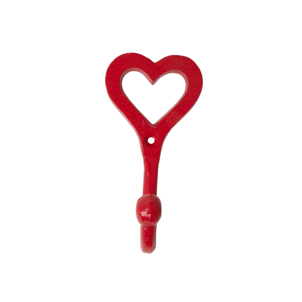 Metal Heart Hooks in 3 Colours