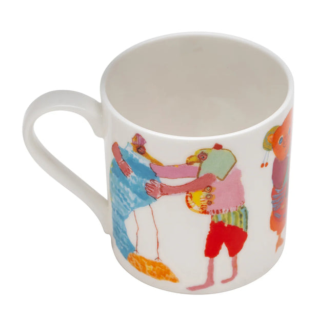 Arthouse Unlimited Mug - Hugging Animals