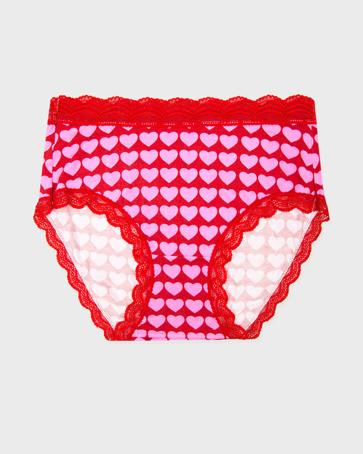 Stripe & Stare High Rise Knicker - Heart & Soul