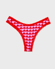 Stripe & Stare Single Thong - Heart & Soul