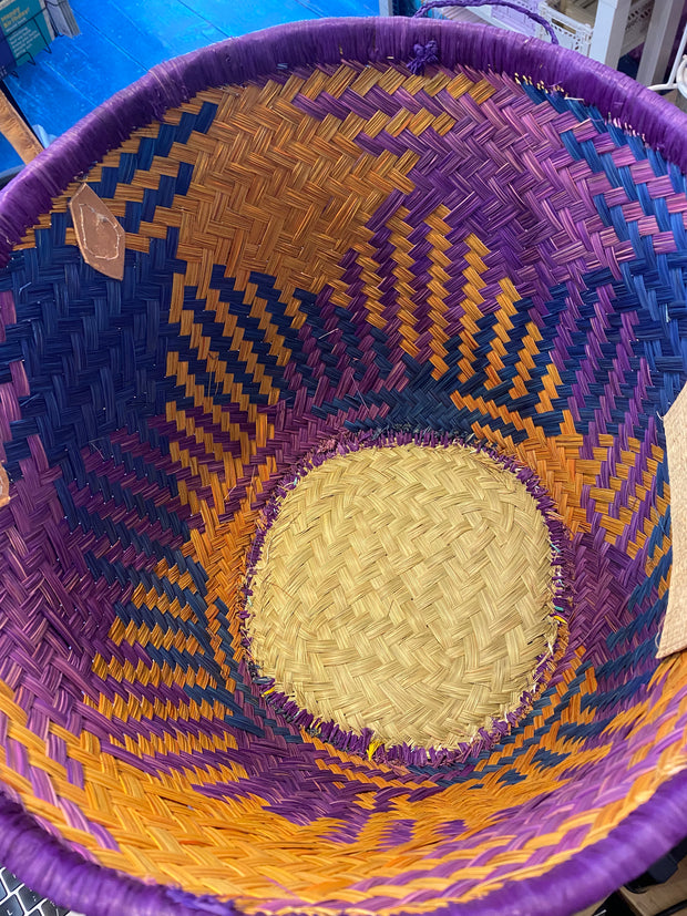 French Bliss Round Market Baskets