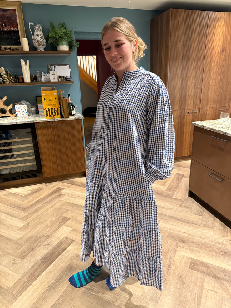 Fika Joni Gingham Dress