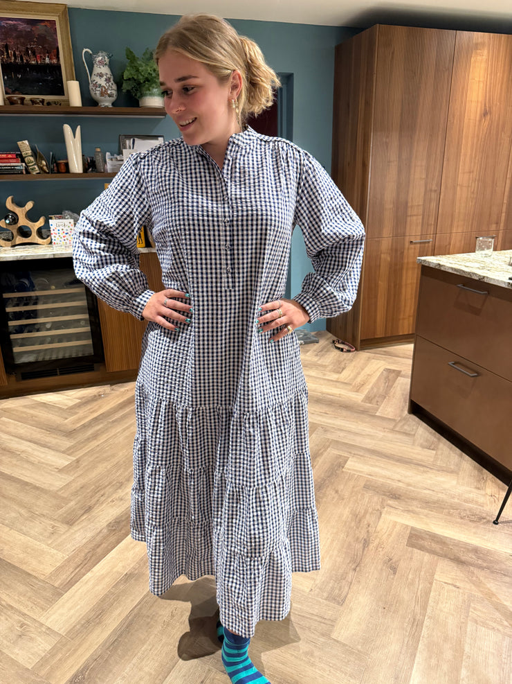 Fika Joni Gingham Dress