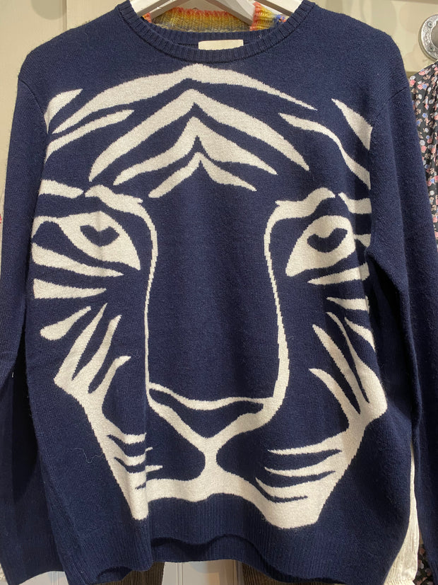 Jumper 1234 Cashmere Tiger Crew Neck
