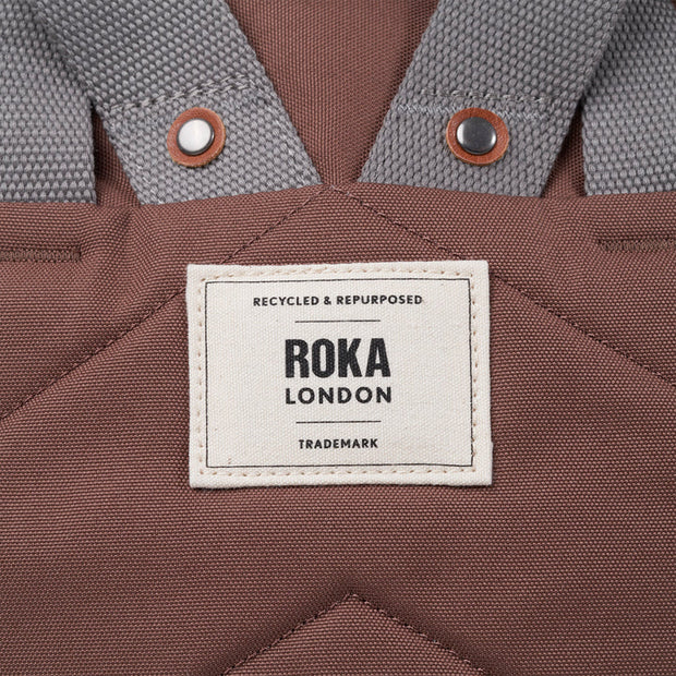 Roka Finchley Canvas Small Backpack - Coco