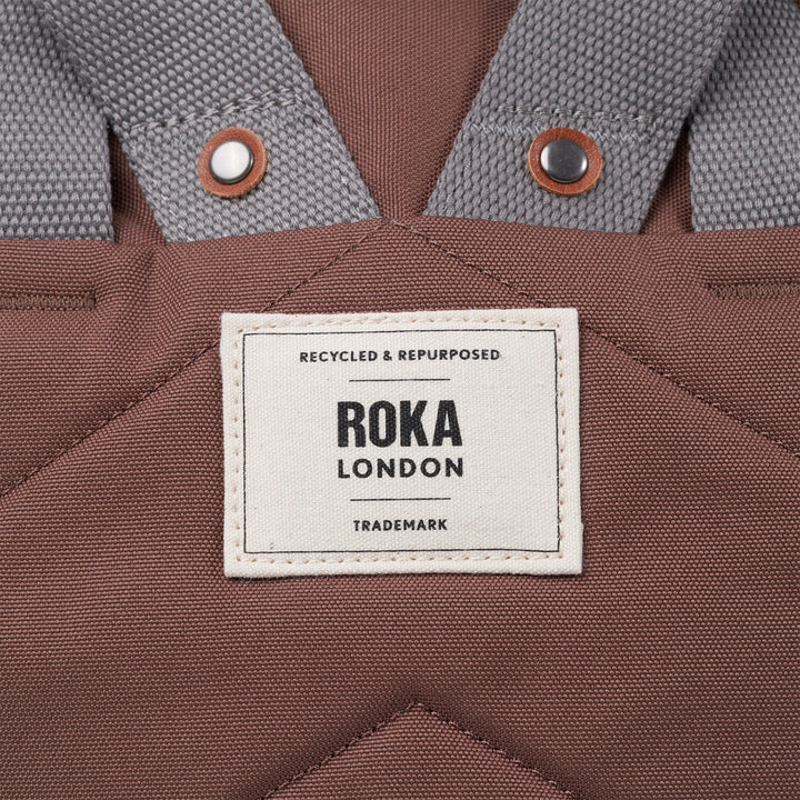 Roka Finchley Canvas Small Backpack - Coco