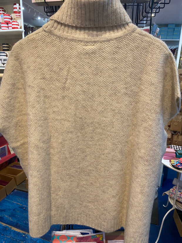 Numph Nuinga Poncho - Grey Morn