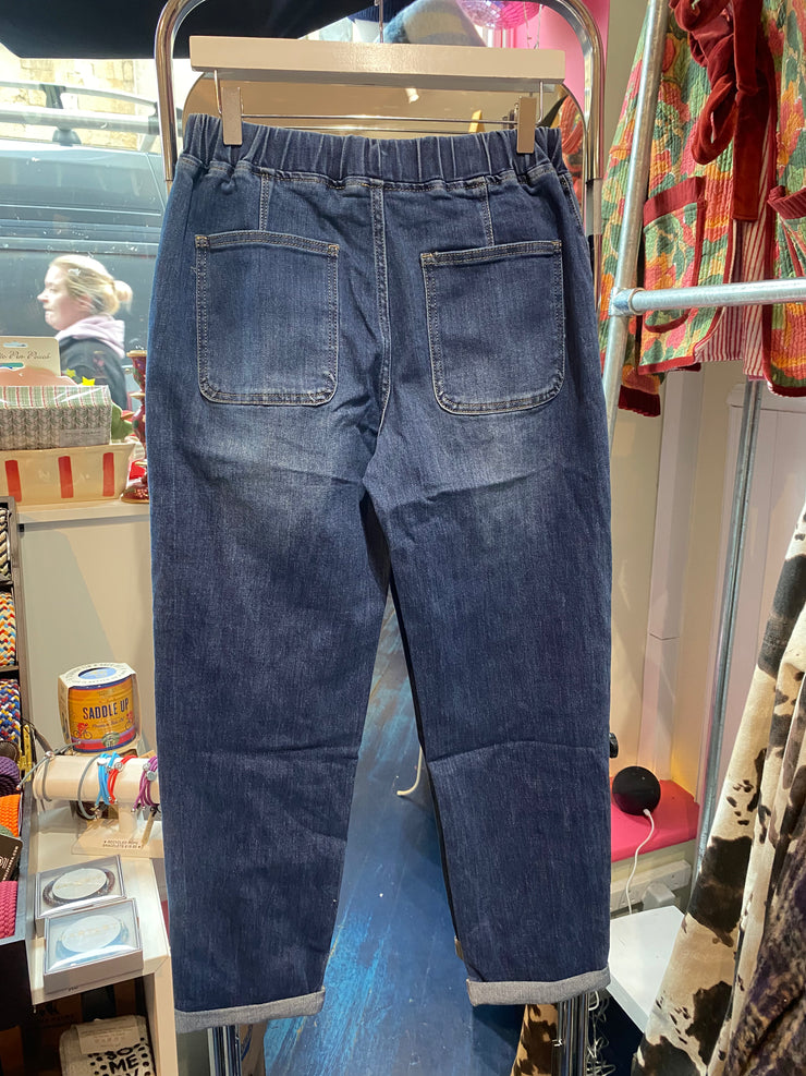 Josie Denim Barrel Legged Jeans