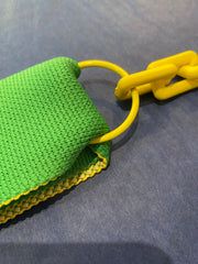 Green & Yellow Flower Power Shoulder Bag