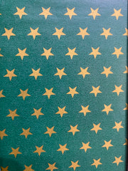 Tissue Paper - Green Stars