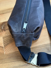 Littlebird Leather Scoop Bag