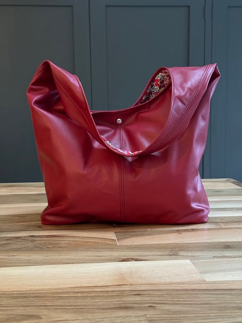 Littlebird Leather Slouch Bag