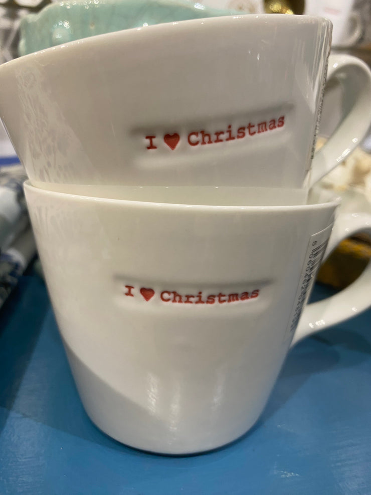 Keith Brymer Jones Bucket Mug - I Heart Christmas