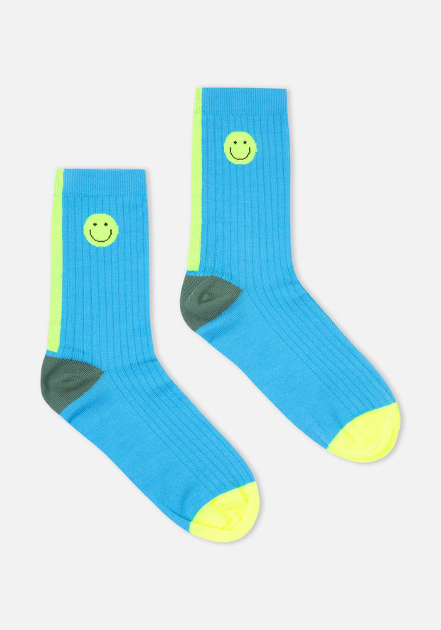 Dr Bloom Cobi Socks - Blue