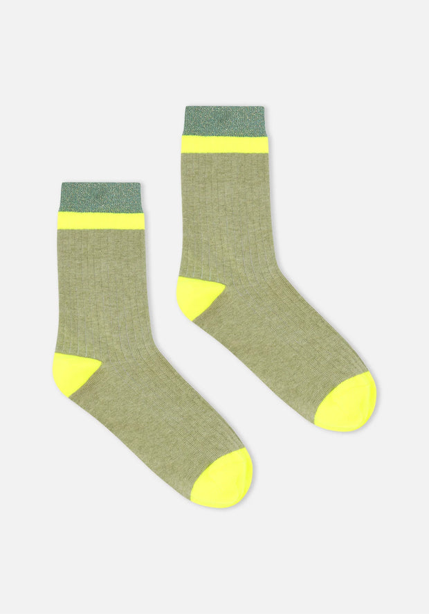 Dr Bloom Crocanti Socks - Green