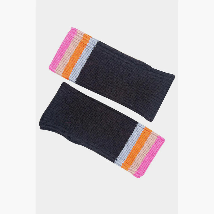 Dollie Striped Wrist Warmers