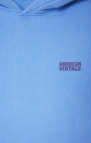 American Vintage Izubird Hoodie - Celeste Blue