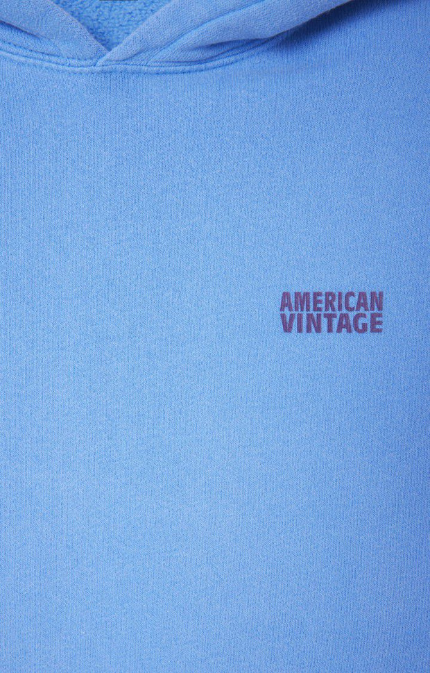 American Vintage Izubird Hoodie - Celeste Blue