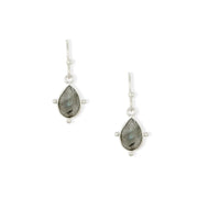 Ashiana Snowdrop Labradorite & Silver Earrings