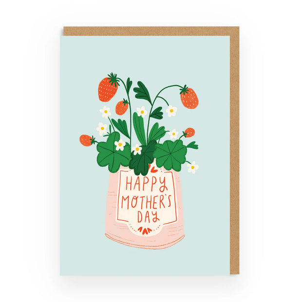 Happy Mother's Day Strawberries Card