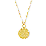 Ashiana Florida Gold Coin Necklace