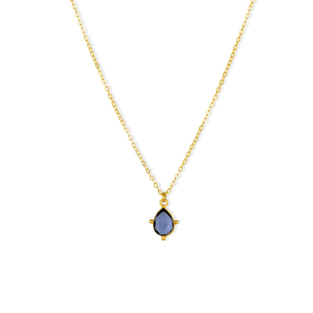 Ashiana Snowdrop Iolite Necklace