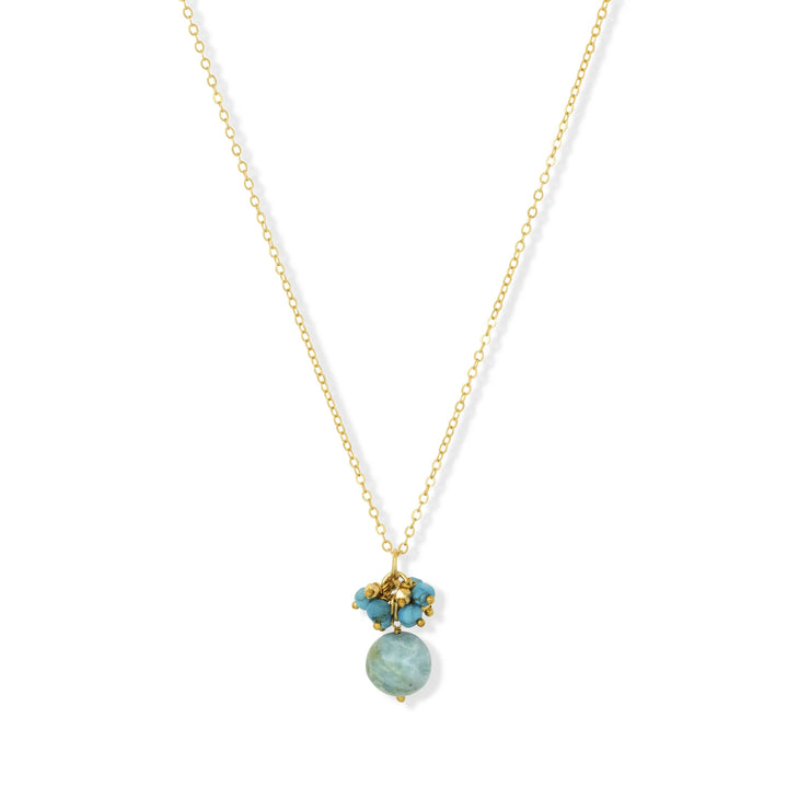 Ashiana Hollie Necklace - Turquoise