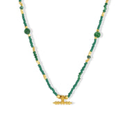 Ashiana Sadie Necklace - Dark Green