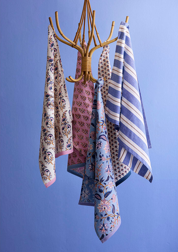 Bungalow Printed Cotton Tea Towels