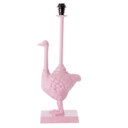 Ostrich Lamp - Soft Pink