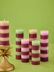 Striped Candles - Extra Large