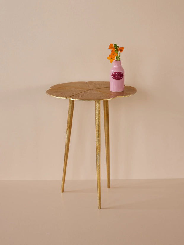 Gold Clover Side Table