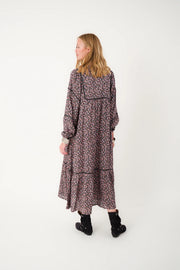 Lollys Laundry Latour Maxi Dress - Washed Black