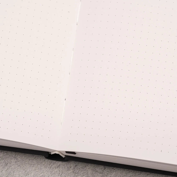Yop & Tom Dotted Notebook - Charcoal Moon & Stars
