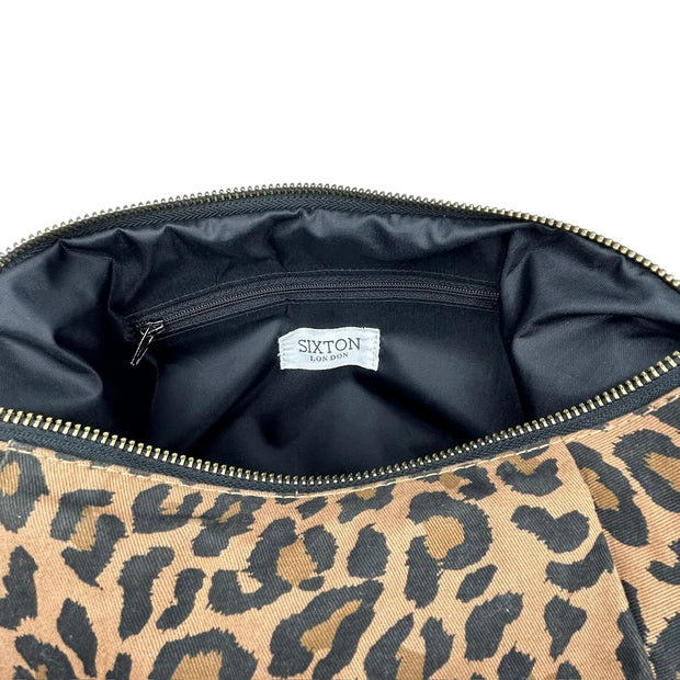 Sixton Leopard Print Sling Bag - Large