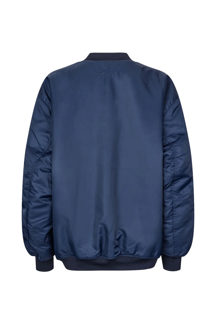Lollys Laundry Lila Bomber Jacket - Dark Navy