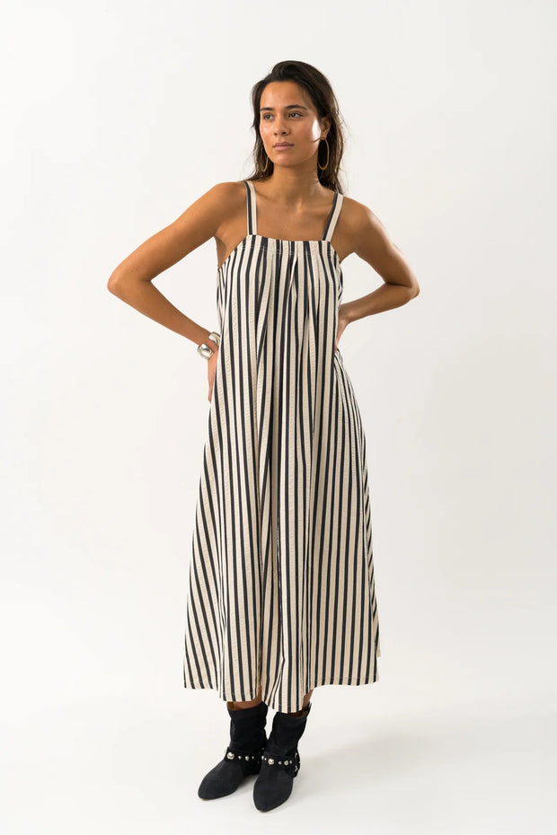Lollys Laundry Lungo Maxi Dress - Stripe