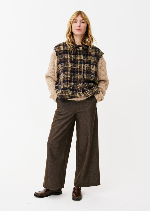 Maison Anana Piat Tartan Gilet