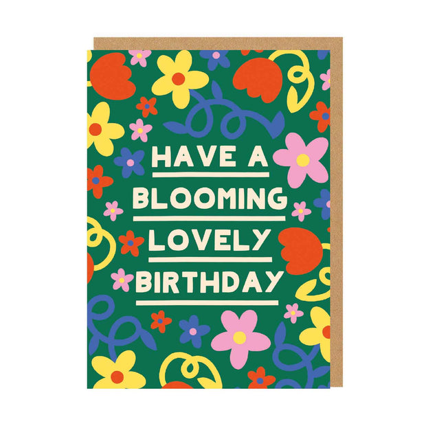 Have A Blooming Lovely Birthday Card