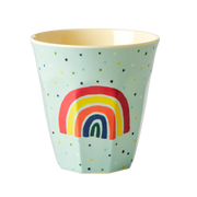 Rice Melamine Cups - Fun Times Blues