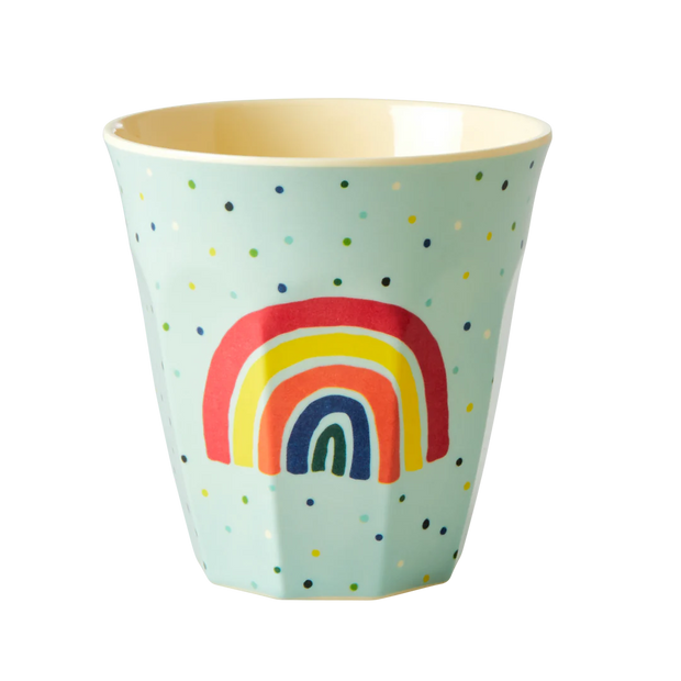 Rice Melamine Cups - Fun Times Blues