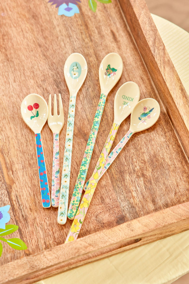 Melamine Latte Spoons - Your True Colours