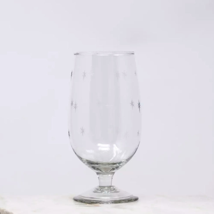 Etched Wine Glasses - Stars